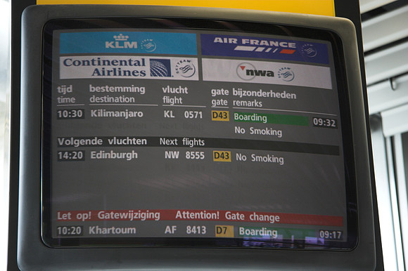 Reiseruten / Flight plan